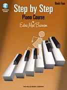 cover for Step by Step Piano Course - Book 4 with Online Audio