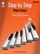 cover for Step by Step Piano Course - Book 5 (Bk/Audio)