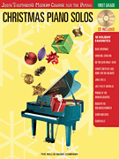 cover for Christmas Piano Solos - First Grade (Book/CD Pack)