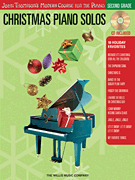 cover for Christmas Piano Solos - Second Grade (Book/CD Pack)