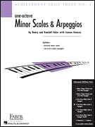 cover for Achievement Skill Sheet No. 4: One-Octave Minor Scales & Arpeggios