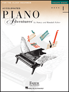 cover for Accelerated Piano Adventures for the Older Beginner - Theory Book 1, International Edition