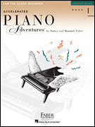 cover for Accelerated Piano Adventures for the Older Beginner - Lesson Book 1, International Edition