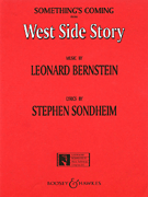 cover for Something's Coming (from West Side Story)