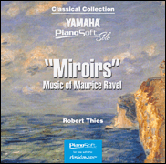 cover for Miroirs - Music of Maurice Ravel