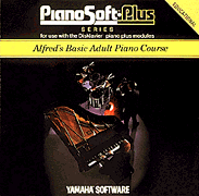 cover for Alfred's Basic Adult Piano Course Lesson Book Level 1 Disk