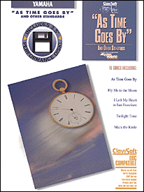 cover for As Time Goes By & Other Standards - E-Z Play Today
