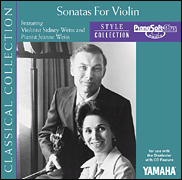 cover for Sonatas for Violin