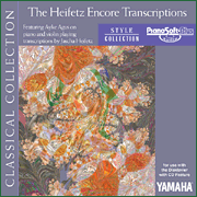 cover for The Heifetz Encore Transcriptions