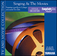 cover for Singing at the Movies