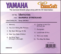 cover for Barbra Streisand - Memories