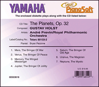 cover for Gustav Holst - The Planets, Op. 32