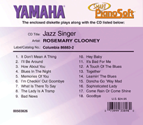 cover for Rosemary Clooney - Jazz Singer