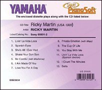 cover for Ricky Martin - USA 1999