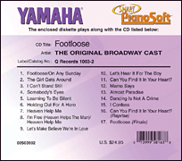 cover for Footloose - The Original Broadway Cast