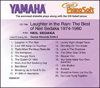 cover for Laughter in the Rain: The Best of Neil Sedaka, 1974-1980