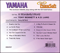 cover for Tony Bennett & K.D. Lang - A Wonderful World