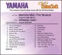 cover for Mamma Mia! - The Musical