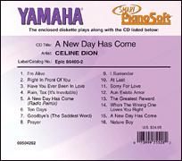 cover for Celine Dion - A New Day Has Come