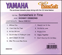 cover for Donny Osmond - Somewhere in Time