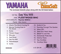 cover for Fleetwood Mac - Say You Will