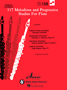 cover for 117 Melodious and Progressive Studies for Flute