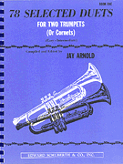 cover for 78 Selected Duets for Trumpet or Cornet - Book 1 Easy Intermediate