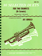 cover for 38 Selected Duets for Trumpet or Cornet Book 2