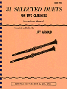 cover for 31 Selected Duets for Two Clarinets