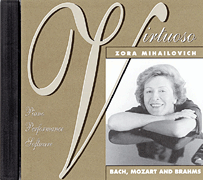 cover for Zora Mihailovich - Bach, Mozart and Brahms