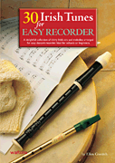 cover for 30 Irish Tunes for Easy Recorder