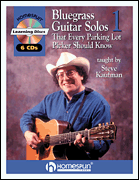 cover for Bluegrass Guitar Solos That Every Parking Lot Picker Should Know (Series 1) 6 CD