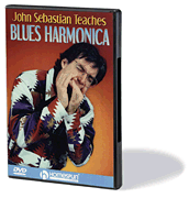 cover for John Sebastian Teaches Blues Harmonica