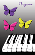 cover for Recital Program #76 - Butterfly Keyboard