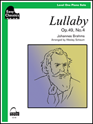 cover for Lullaby, Op. 49, No. 4