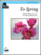 cover for To Spring, Op. 45, No. 6
