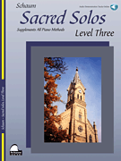 cover for Sacred Solos - Level Three