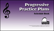 cover for Progressive Practice Plans - Schedule Book