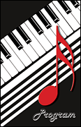 cover for Recital Program #83 - Note & Keyboard