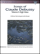 cover for Songs of Claude Debussy