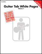 cover for Guitar Tab White Pages - Volume 1 - 2nd Edition
