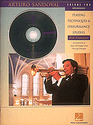 cover for Arturo Sandoval - Playing Techniques & Performance Studies for Trumpet - Volume 2 (Intermediate)