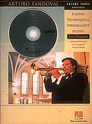 cover for Arturo Sandoval - Playing Techniques & Performance Studies for Trumpet - Volume 3 (Advanced)