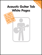 cover for Acoustic Guitar Tab White Pages