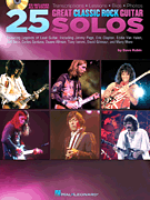 cover for 25 Great Classic Rock Guitar Solos