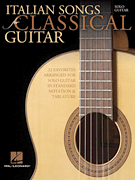 cover for Italian Songs for Classical Guitar
