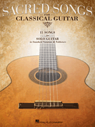 cover for Sacred Songs for Classical Guitar