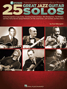 cover for 25 Great Jazz Guitar Solos