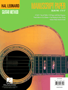 cover for Guitar Manuscript Paper - Deluxe