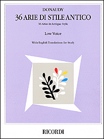 cover for 36 Arie di Stile Antico